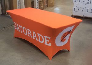 stretch fit custom table cover